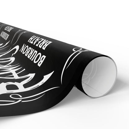 Rawkus®Heavy Themed Wrapping Paper - Bourbon Breath Design
