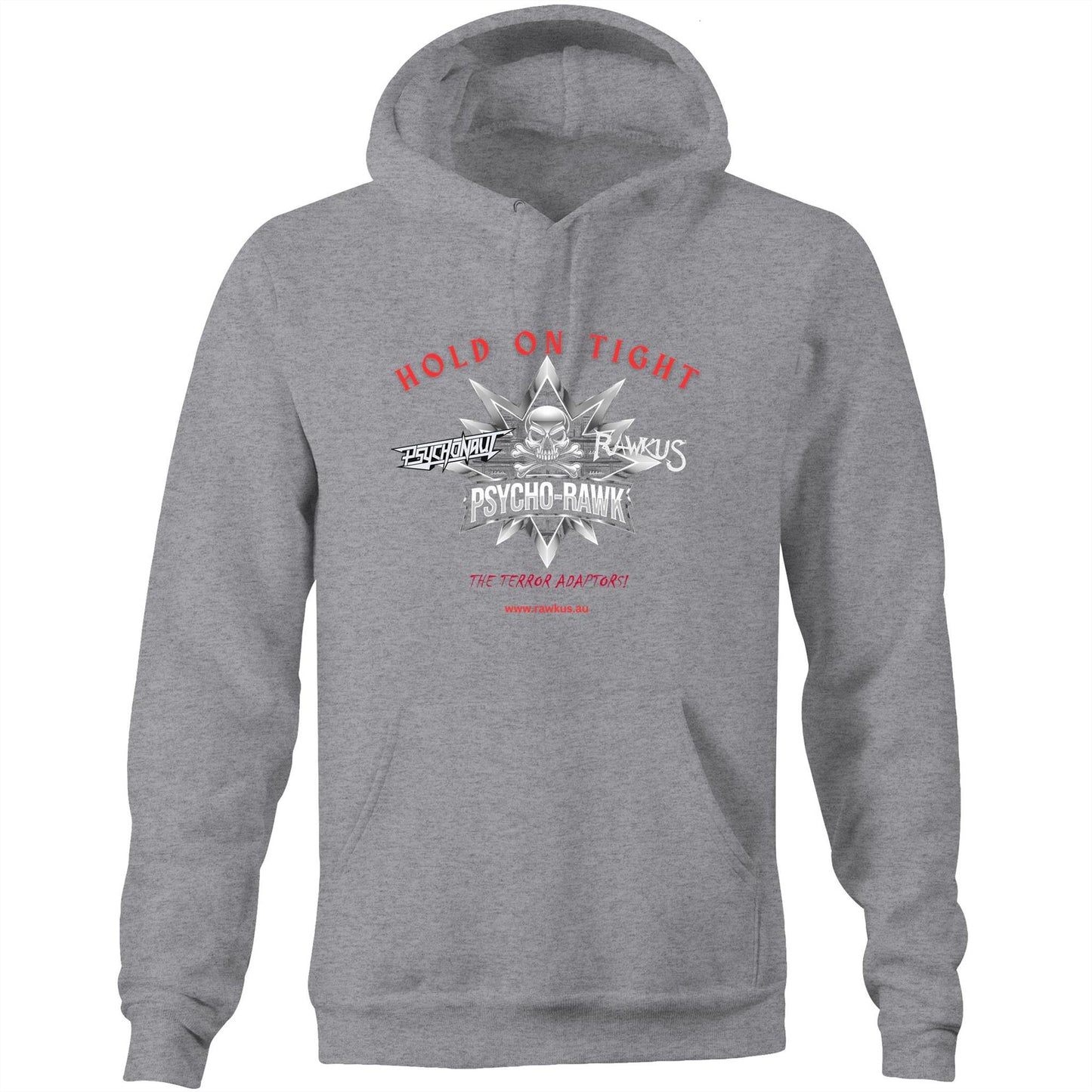 Rawkus®Australia - West Coast Monsters of Rock & Metal - PsychoRawk - Unisex Hoodie