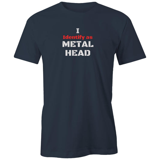 Rawkus®Australia - I Identify as - METAL HEAD - Unisex T-Shirt