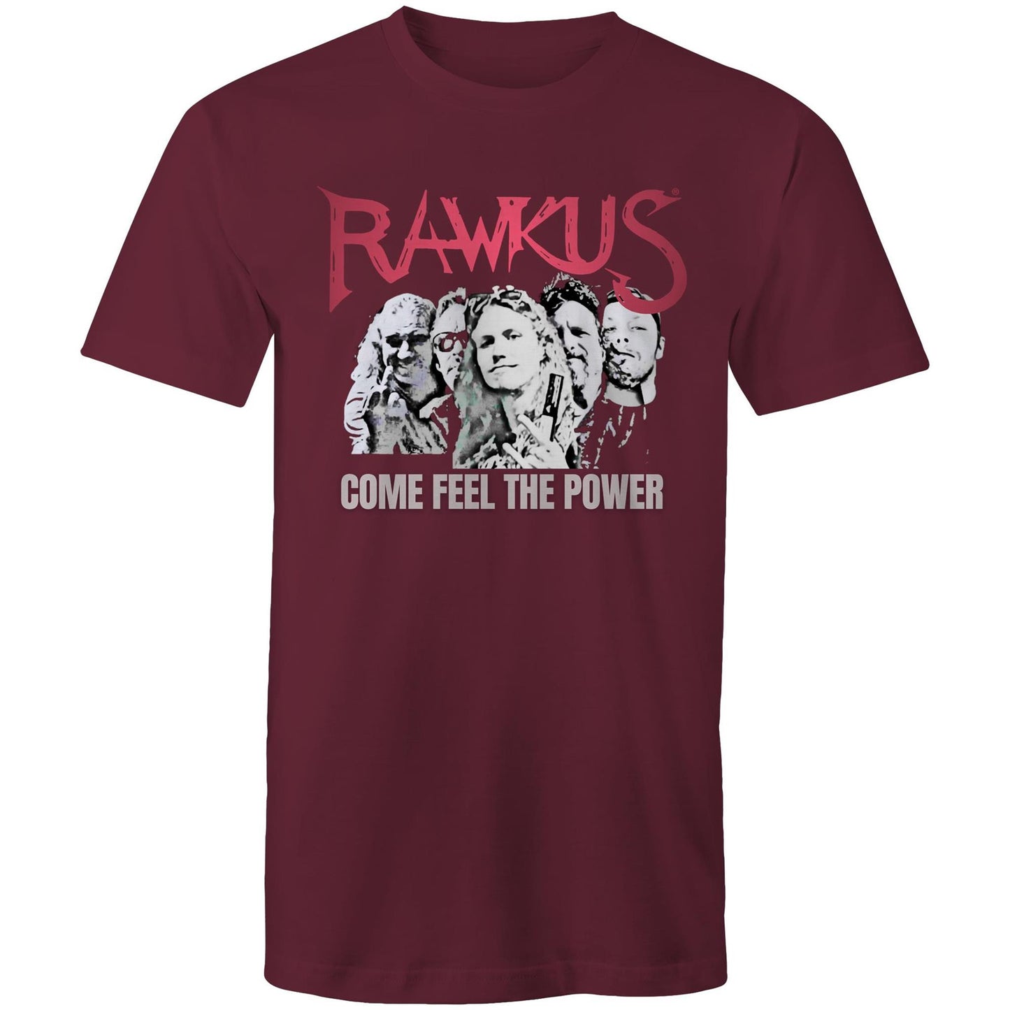 Rawkus®Heavy - Come Feel The Power- Mens T-Shirt