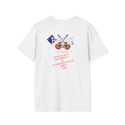 Rawkus®Australia - I Identify as - Trouble - Unisex Softstyle T-Shirt