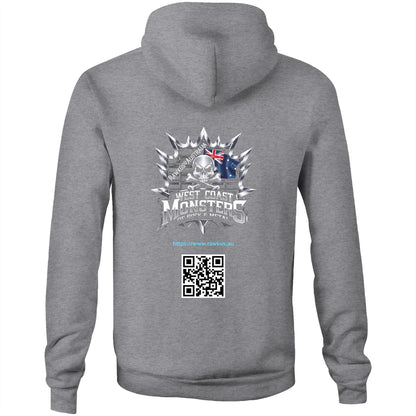 Rawkus®Australia - West Coast Monsters of Rock & Metal - PsychoRawk - Unisex Hoodie
