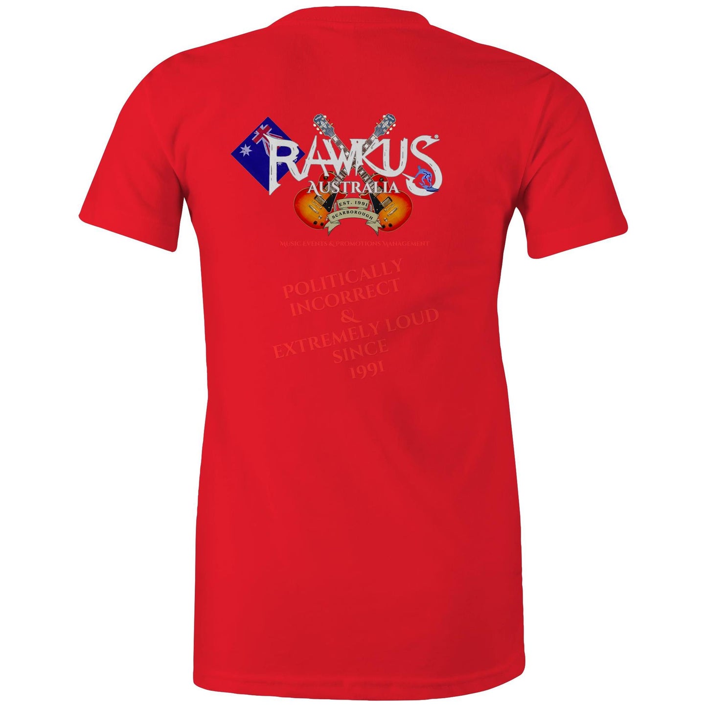 Rawkus®Australia - Full Time Mum - Australia AS Colour - Women's Maple Tee