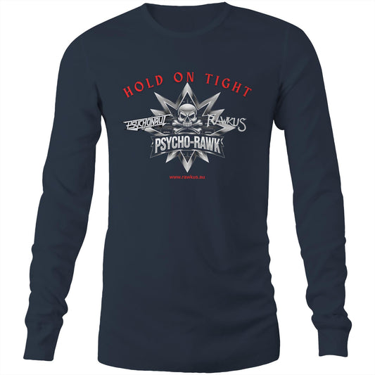 Rawkus®Australia - West Coast Monsters of Rock & Metal - PsychoRawk - Mens Long Sleeve T-Shirt