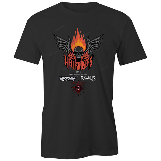 Rawkus®Australia - West Coast Monsters of Rock & Metal - Hellraisers - Unisex AS Colour - Classic Tee