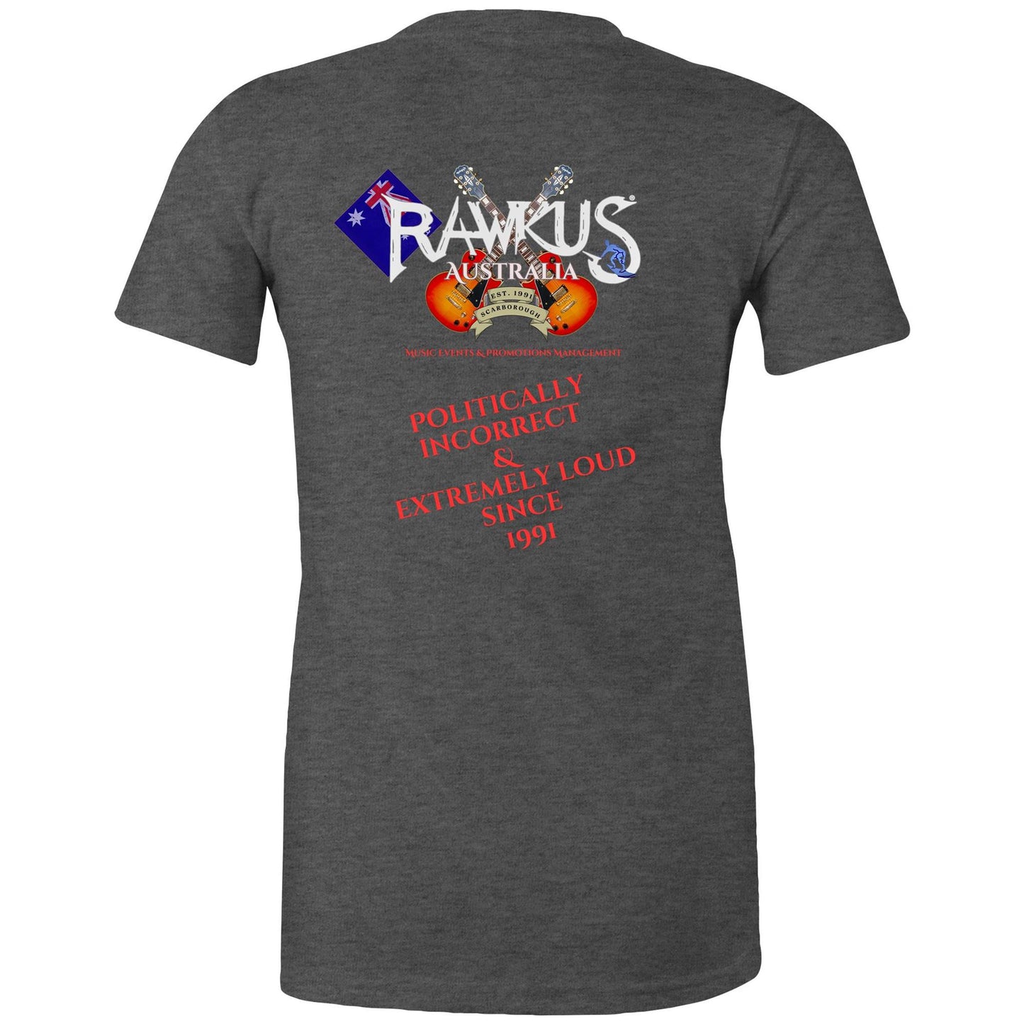 Rawkus®Australia - Full Time Mum - Australia AS Colour - Women's Maple Tee
