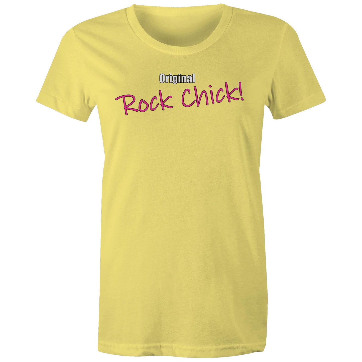 Rawkus®Australia - Original Rock Chick - AS Colour - Women's Maple Tee