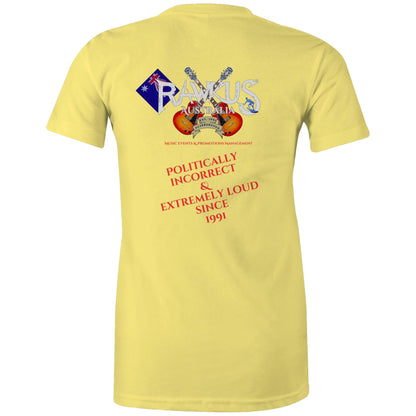 Rawkus®Australia - Original Rock Chick - AS Colour - Women's Maple Tee