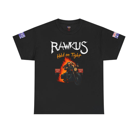 Rawkus®Australia - Hold on Tight - Unisex Heavy Cotton Tee