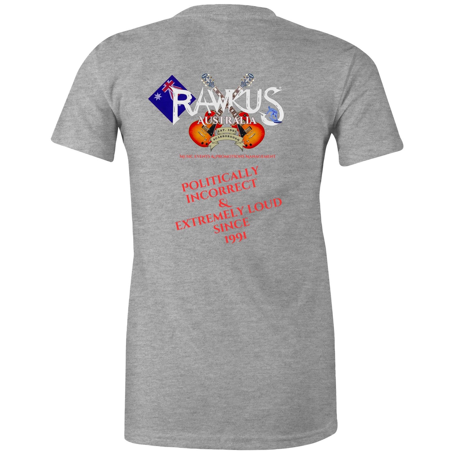 Rawkus®Australia - Original Rock Chick - AS Colour - Women's Maple Tee