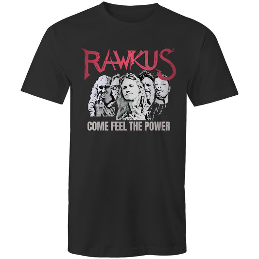 Rawkus®Heavy - Come Feel The Power- Mens T-Shirt