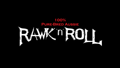 Rawkus®Australia - Rawk'n'Roll - Double Sided Flag