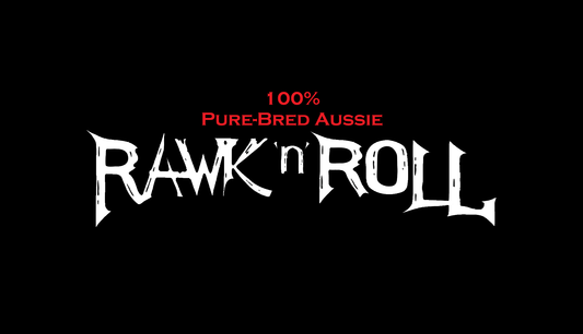 Rawkus®Australia - Rawk'n'Roll - Double Sided Flag