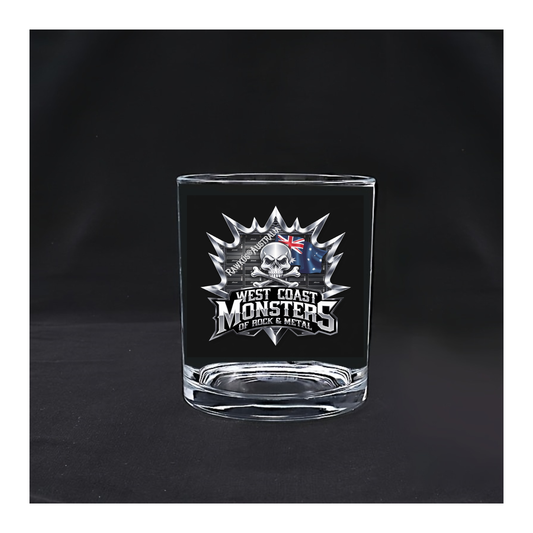 Rawkus®Australia - West Coast Monsters of Rock & Metal - Whiskey Tumbler