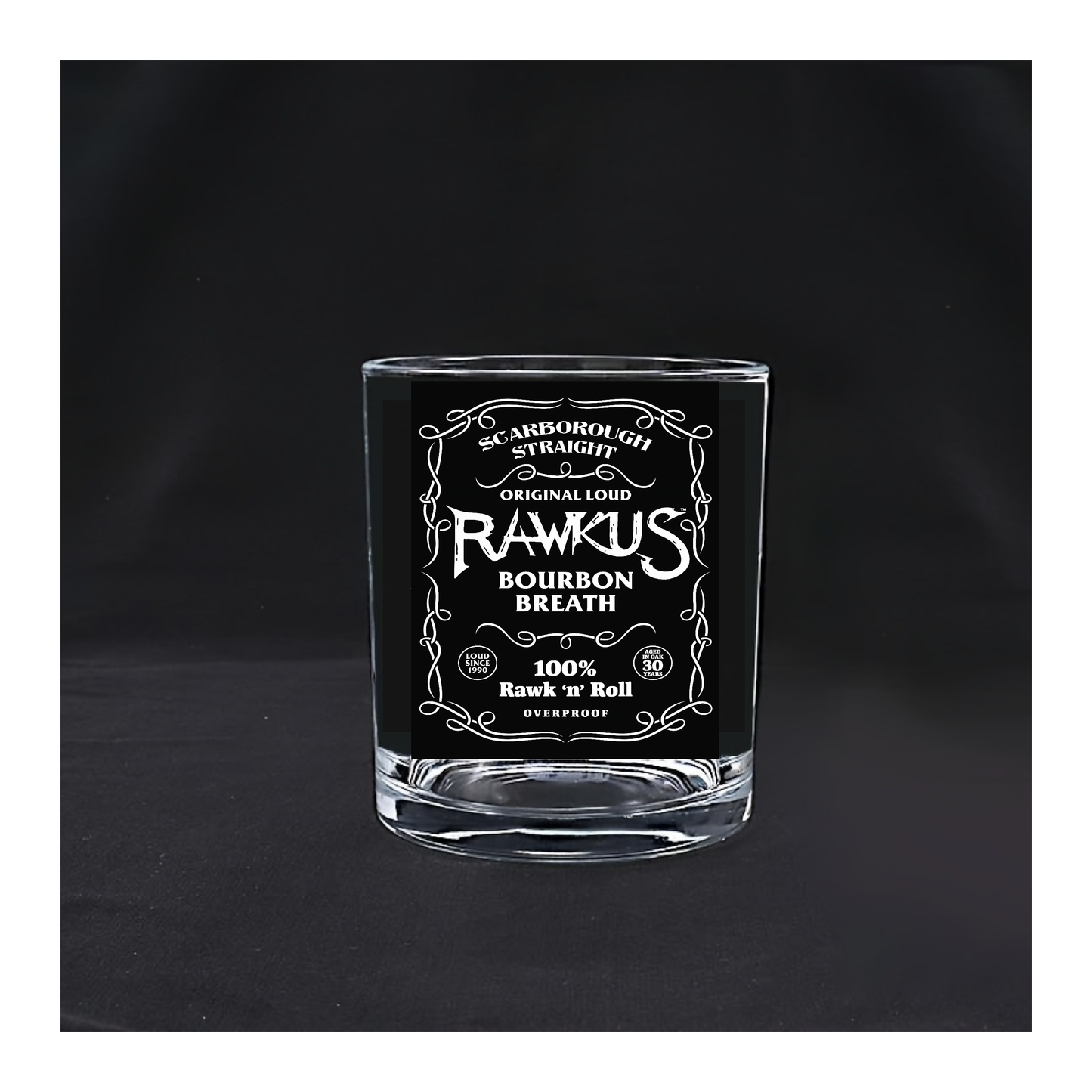 Rawkus®Heavy - Bourbon Breath - Whiskey Tumbler