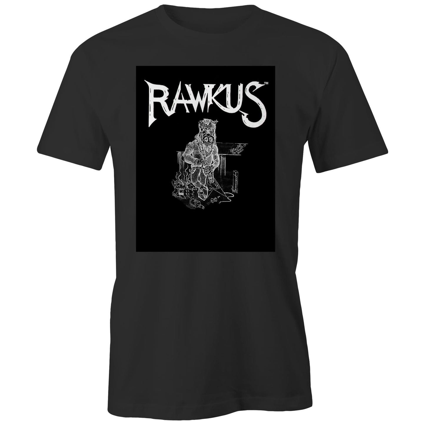 Rawkus®Australia - Volume the Pig- AS Colour Organic Tee