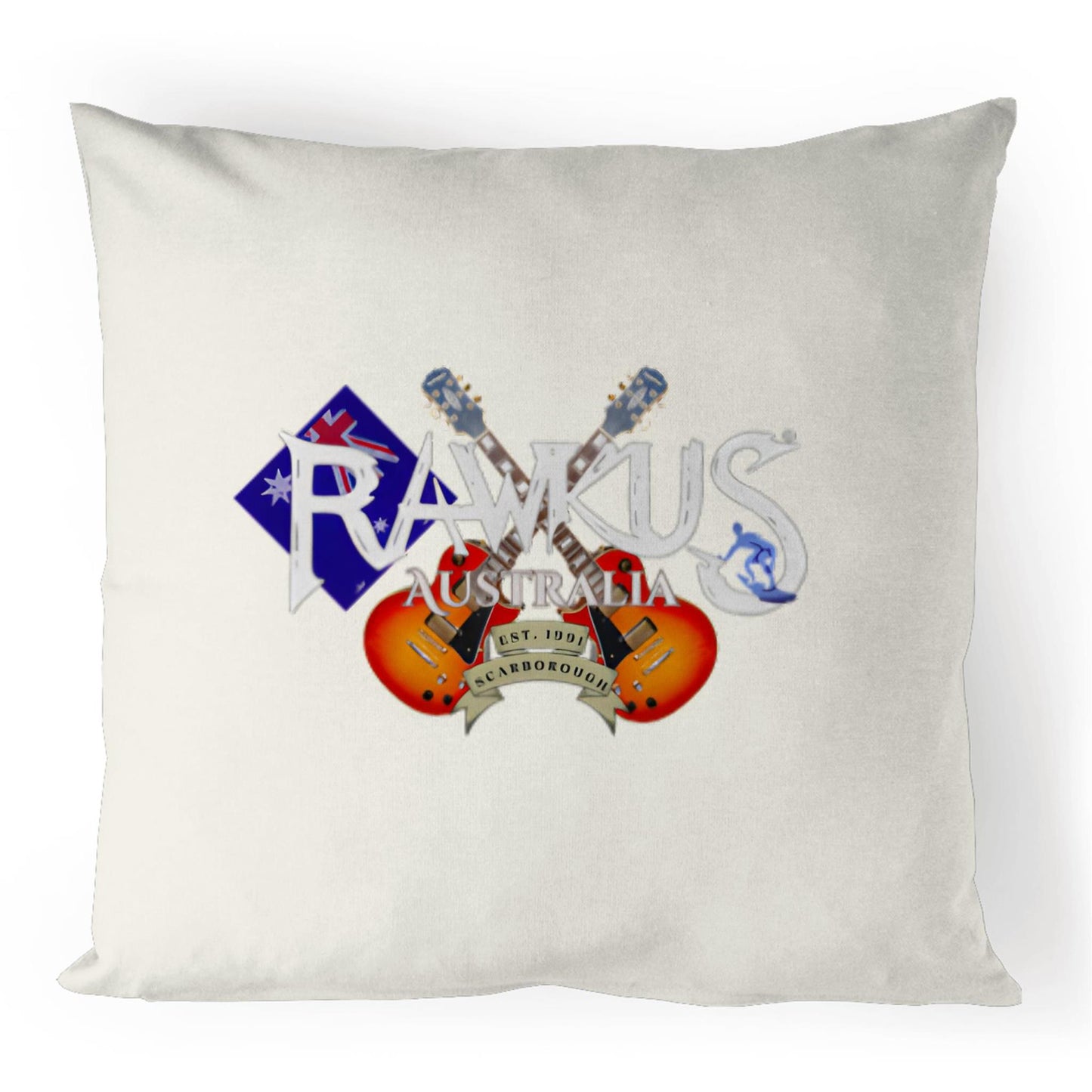 Rawkus®Australia - 100% Linen Cushion Cover
