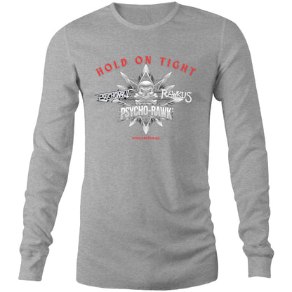 Rawkus®Australia - West Coast Monsters of Rock & Metal - PsychoRawk - Mens Long Sleeve T-Shirt