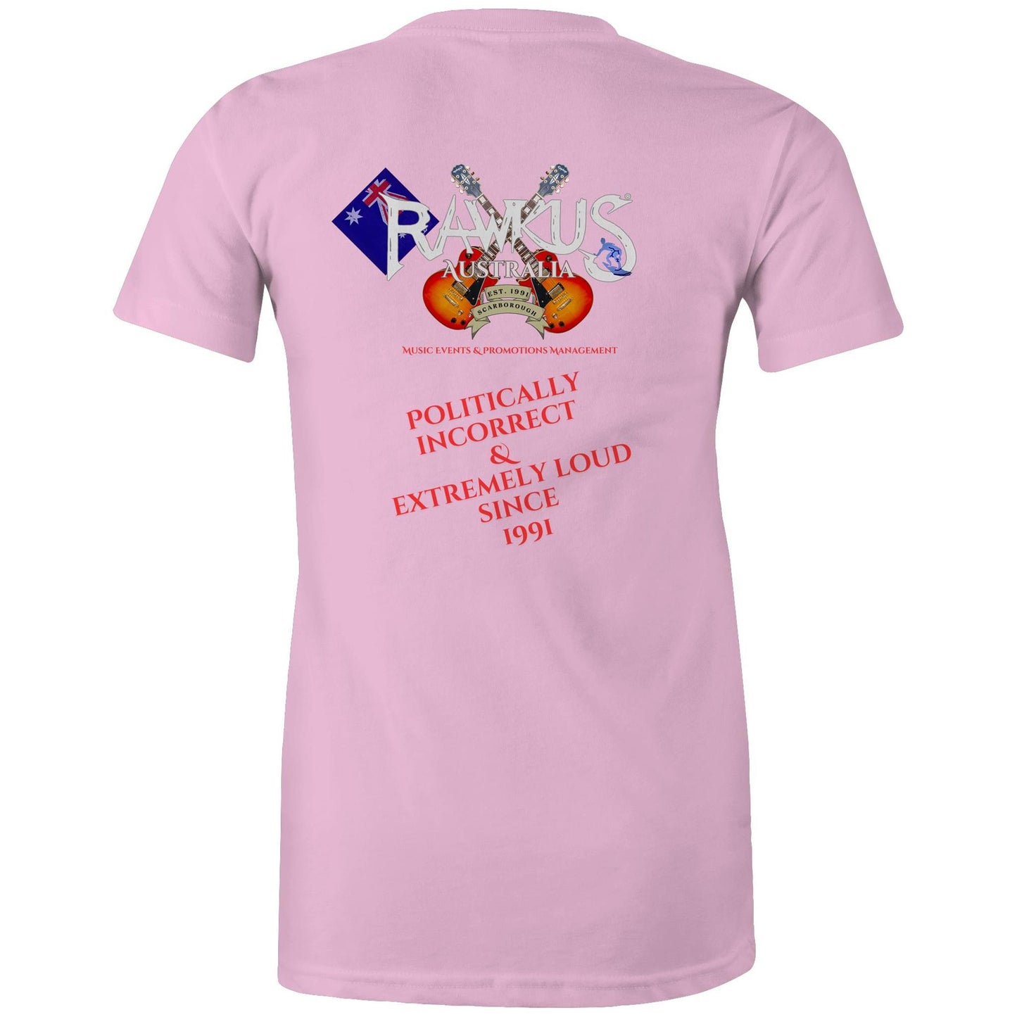 Rawkus®Australia - Full Time Mum - Australia AS Colour - Women's Maple Tee