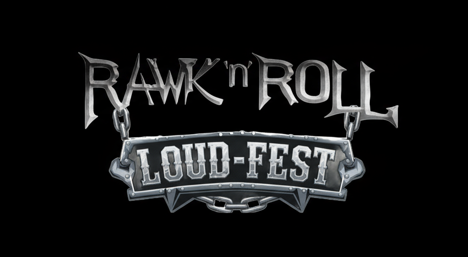 Rawkus®Australia - Rawk'n'Roll - LOUDFEST- Double Sided Flag