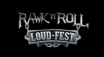 Rawkus®Australia - Rawk'n'Roll - LOUDFEST- Double Sided Flag