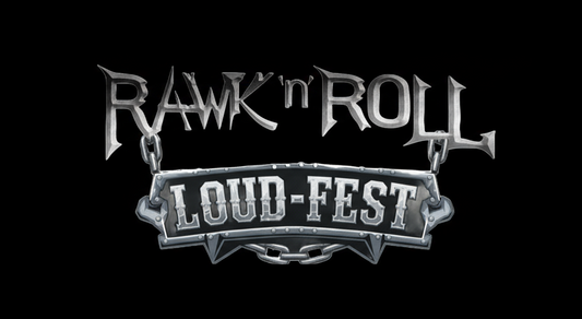 Rawkus®Australia - Rawk'n'Roll - LOUDFEST- Double Sided Flag